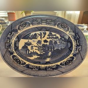 Blue Willow Vegetable Serving Bowl